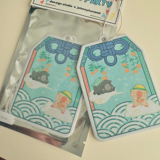 CAPYBARA OMAMORI AIR FRESHENER (FRUITY)